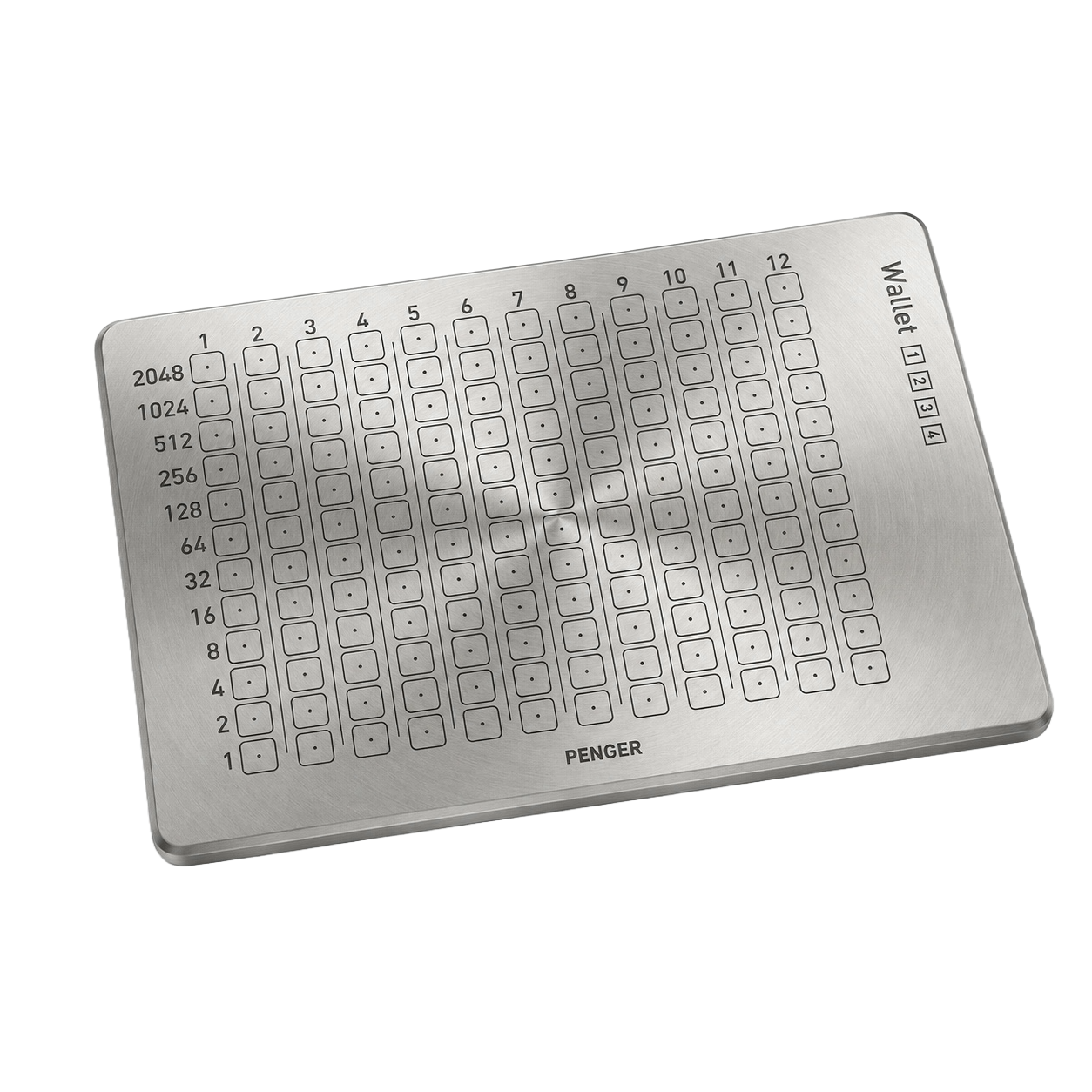 Penger v1.0 titanium backup plate