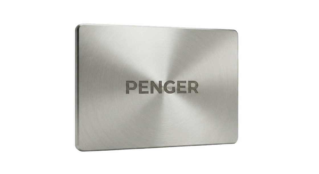 Penger v1.0 titanium plate