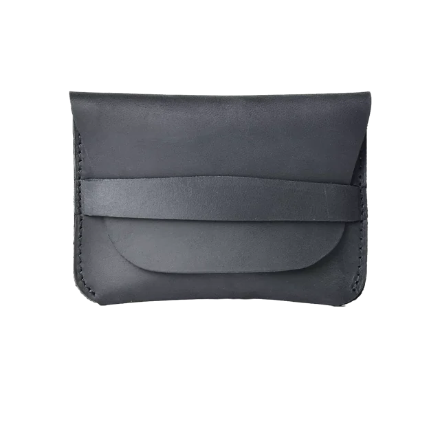 Black leather sleeve